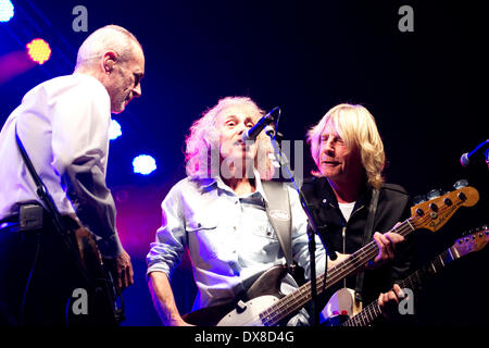 Berlin. 18. März 2014. Status Quo live in Konzert "The Wild vier Reunion Tour" auf 18. März 2014 in Berlin. / Bild Allianz © Dpa/Alamy Live-Nachrichten Stockfoto