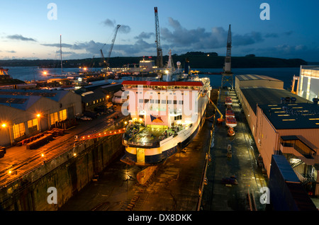 Falmouth Docks, Cornwall, UK Stockfoto