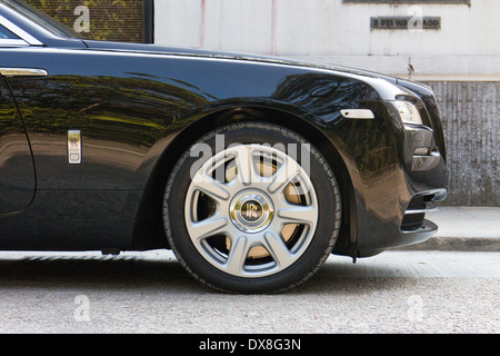 Rolls-Royce Wraith Spitzenklasse 2014-Limousine Stockfoto