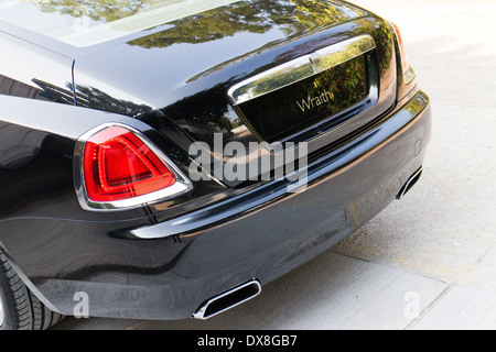 Rolls-Royce Wraith Spitzenklasse 2014-Limousine Stockfoto