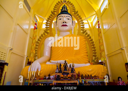 Statue in der Kuil Gaya Sakya Muni Tempel in Singapur Stockfoto