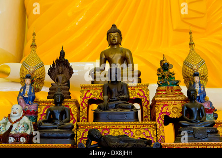 Statue in der Kuil Gaya Sakya Muni Tempel in Singapur Stockfoto