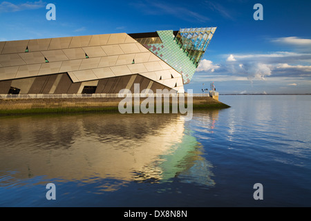 Die Tiefe, Rumpf des preisgekrönten Aquarium. Hull, East Yorkshire. Februar 2014. Stockfoto