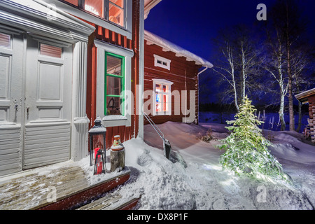 Wardshuset Guest House, Kangos, Lappland, Schweden Stockfoto