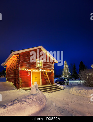 Wardshuset Guest House, Kangos, Lappland, Schweden Stockfoto