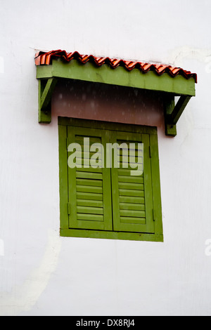 Fenster in Singapur Stockfoto