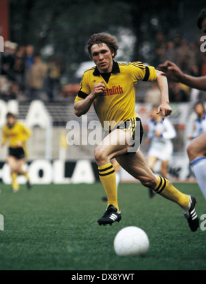 Fußball, Bundesliga, 1978/1979, Westfalenstadion, Borussia Dortmund vs. Eintracht Braunschweig 2:2, Szene des Spiels, Norbert Runge (BVB) Stockfoto