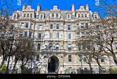 Inner Temple und der Middle Temple. Der Kern des Viertels liegt in der City of London und besteht aus zwei Inns Of Court Stockfoto