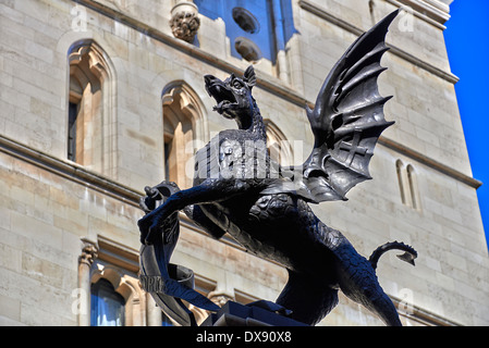 Inner Temple und der Middle Temple. Der Kern des Viertels liegt in der City of London und besteht aus zwei Inns Of Court Stockfoto