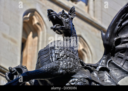 Inner Temple und der Middle Temple. Der Kern des Viertels liegt in der City of London und besteht aus zwei Inns Of Court Stockfoto