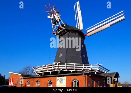 Windmühle, Bardowick Stockfoto