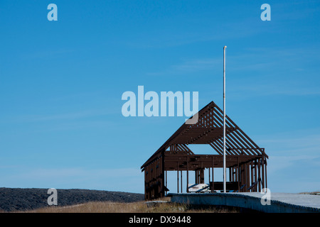 Kekerten Insel, Nunavut, Kanada und Qikiqtaaluk Region abseits der Küste von Baffin Island. Stockfoto