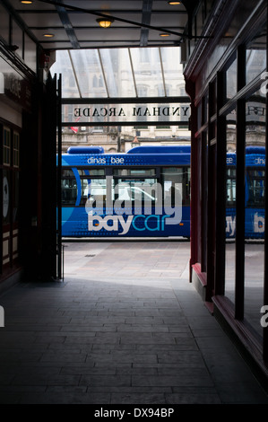 Baycar Bus in Cardiff, Wales Stockfoto