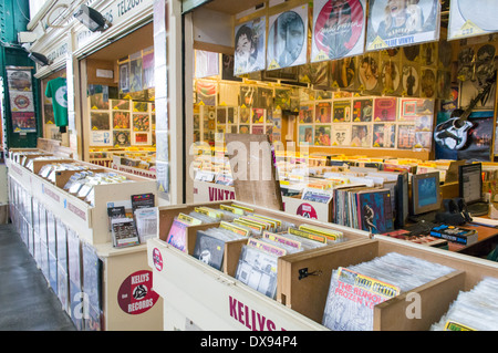 Kellys Records, Cardiff Markthalle Stockfoto