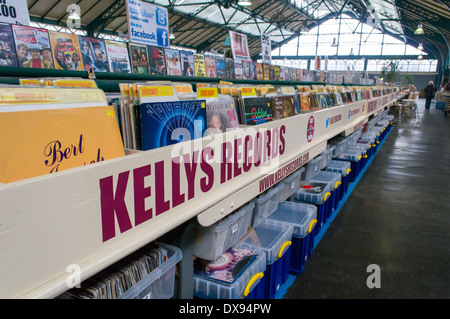 Kellys Records, Cardiff Markthalle Stockfoto