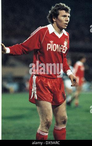 Fußball, Bundesliga, 1979/1980, Wedau Stadion, MSV Duisburg im Vergleich zu 1. FC Köln 0:2, Szene des Spiels, Roland Gerber (FC) Stockfoto