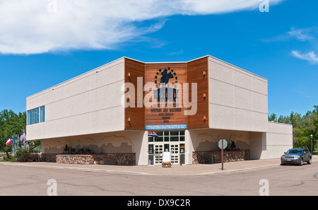 North Dakota, Medora, North Dakota Cowboy Hall of Fame Stockfoto