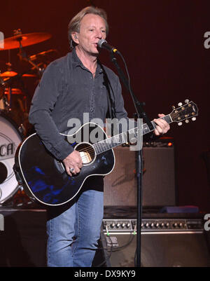 Gerry Beckley Englisch-amerikanische Folk-Rockband Amerika Höchstleistungen live "Hard Rock Live!" im Seminole Hard Rock Hotel & Casino Hollywood, Florida - 18.11.12 Featuring: Gerry Beckley wo: Florida, USA bei: 18. November 2012 Stockfoto