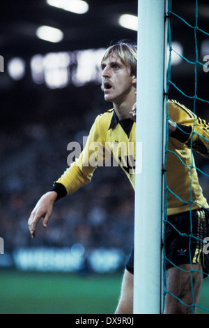 Fußball, Bundesliga, 1980/1981, Ruhrstadion, VfL Bochum vs. Borussia Dortmund 0:2, Szene des Spiels, Herbert Hein (BVB) Stockfoto