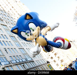 Sonic The Hedgehog Bei Der 86 Jahrlichen Macy S Thanksgiving Day