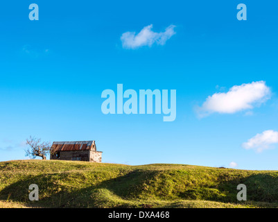 Verlassenes Haus, Cabo Polonio, Uruguay Küste Stockfoto