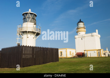 Kinnaird Head Lighthouse, Fraserburgh, Aberdeenshire, Schottland. Stockfoto