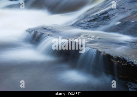 Der Linn of Dee, in der Nähe von Braemar, Aberdeenshire, Schottland. Stockfoto