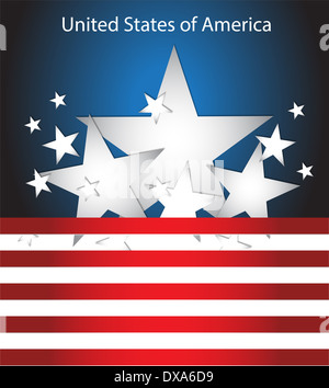 Vereinigte Staaten von Amerika Stockfoto