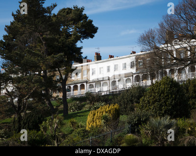 Royal Terrace am Southend-on-Sea Stockfoto