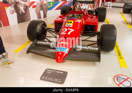 Ferrari-Museum, Modena, Emilia Romagna, Italien Stockfoto