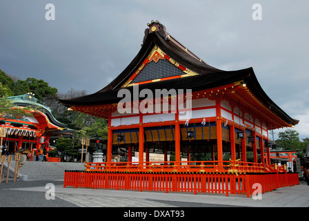 Fushimi Inari-Taisha Schrein, Kyoto Stockfoto