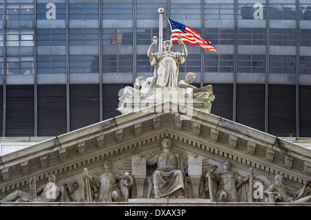 Appellate Division des Supreme Court des Staates New York. E 25th Street und Madison Avenue. (Mo-Fr 09:00 bis 17:00 / ses Stockfoto