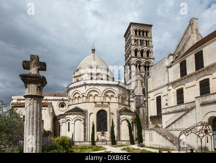 Angoulême Kathedrale, Angoulême, Poitou-Charente, Frankreich Stockfoto