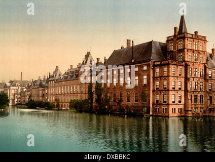 Vijverberg, Haag, Holland, um 1900 Stockfoto