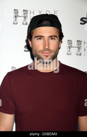 Las Vegas, USA. 22. März 2014. Brody Jenner 22. März 2014. Brody Jenner beherbergt eine wilde Frühlingsurlaub Bash am Hyde Nachtklub im Bellagio Hotel und Casino in Las Vegas, NV USA Credit: ENT/Alamy Live News Stockfoto