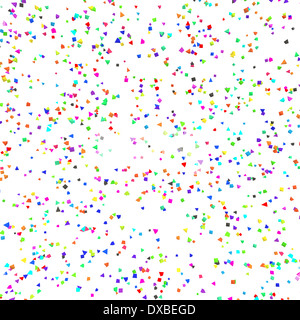 Textur aus bunten Dreiecken. Die isolierten Hintergrund Stockfoto