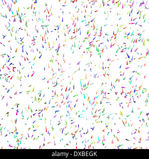 Textur aus bunten Dreiecken. Die isolierten Hintergrund Stockfoto
