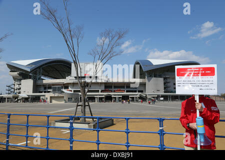 Saitama Stadium 2002, Saitama, Japan. 23. März 2014. Gesamtansicht, 23. März 2014 - Fußball /Soccer: 2014 J.LEAGUE Division 1 zwischen Urawa Red Diamonds 1-1 Shimizu S-Pulse im Saitama Stadium 2002, Saitama, Japan. Bildnachweis: YUTAKA/AFLO SPORT/Alamy Live-Nachrichten Stockfoto