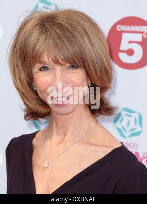 London, UK, 23. März 2014 Helen Worth besucht die Tesco Mum of the Year Award in The Savoy Hotel Credit: MRP/Alamy Live News Stockfoto