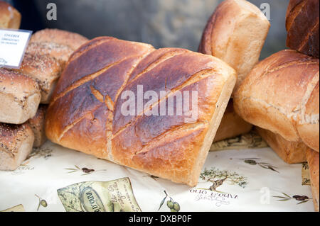 Großen Laib Brot beim Festival der Welt Brot Stockfoto