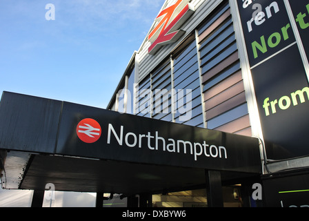 Northampton Bahnhof England UK Stockfoto