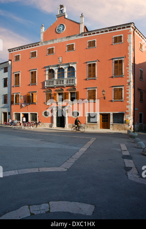 Narodni Trg in Vodnjan, Istrien, Kroatien Stockfoto