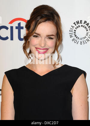 Los Angeles, Kalifornien, USA. 23. März 2014. Elizabeth Henstridge Teilnahme an Paley Center for Media 31. jährliche PaleyFest Geschenke: '' Marvels Agenten der S.H.I.E.L.D '' im Dolby Theatre in Hollywood, Kalifornien am 23. März 2014 statt. 2014-Credit: D. Long/Globe Photos/ZUMAPRESS.com/Alamy Live-Nachrichten Stockfoto