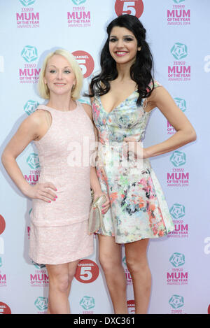 London, UK. 23. März 2014. Natalie Anderson besucht die Tesco Mum of the Year Award im The Savoy Hotel am 23. März 2014 in London, England. Bildnachweis: Siehe Li/Alamy Live News Stockfoto