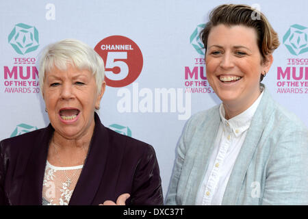 London, UK. 23. März 2014. Laila Morse besucht die Tesco Mum of the Year Award im The Savoy Hotel am 23. März 2014 in London, England. Bildnachweis: Siehe Li/Alamy Live News Stockfoto