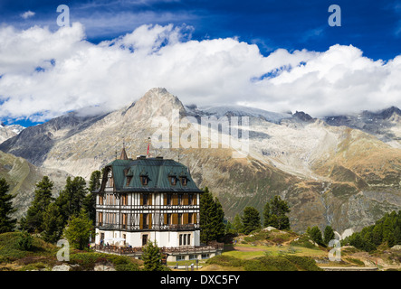 Villa Cassel, Riederfurka, Riederalp, Valais, Schweizer Alpen, Schweiz, Europa Stockfoto