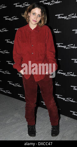 Billie J D Porter, in der Thomas Sabo SS13 Schmuck-Kollektion-Launch-Party in The Shard - Ankünfte London, England - 05.12.12 Featuring: Billie J D Porter wo: London, Vereinigtes Königreich bei: 5. Dezember 2012 Stockfoto