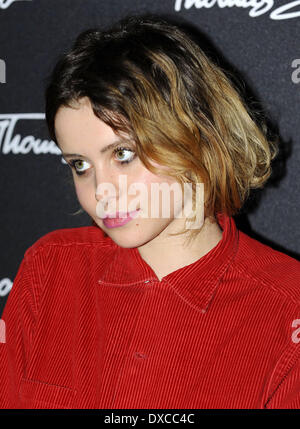 Billie J D Porter, in der Thomas Sabo SS13 Schmuck-Kollektion-Launch-Party in The Shard - Ankünfte London, England - 05.12.12 Featuring: Billie J D Porter wo: London, Vereinigtes Königreich bei: 5. Dezember 2012 Stockfoto