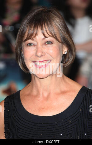 Jenny Agutter Ankunft in Captain America: The Winter Soldier UK Premiere, Westfield, London. 20/03/2014/Picture alliance Stockfoto