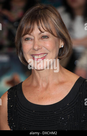 Jenny Agutter Ankunft in Captain America: The Winter Soldier UK Premiere, Westfield, London. 20/03/2014/Picture alliance Stockfoto